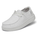 Hey Dude Womens Wendy Rise Eyelet Chapel Bells Size 7 | Womens Shoes | Womens Slip On Shoes | Comfortable & Light-Weight